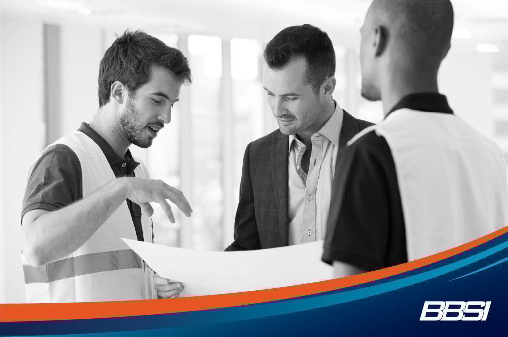 brokers discussing safety culture at work plans