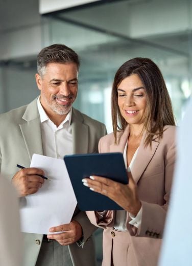 A pair of business consultants - resized